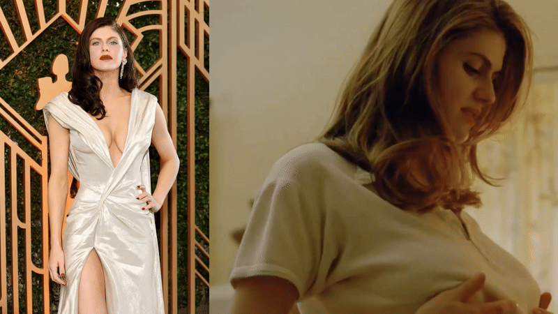 Alexandra Daddario Strips Down to Show Off Her Sultry Side