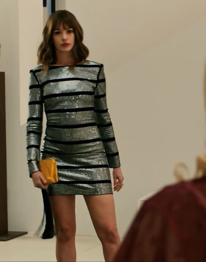 Anne Hathaway Looks Hot in Steamy Outfits