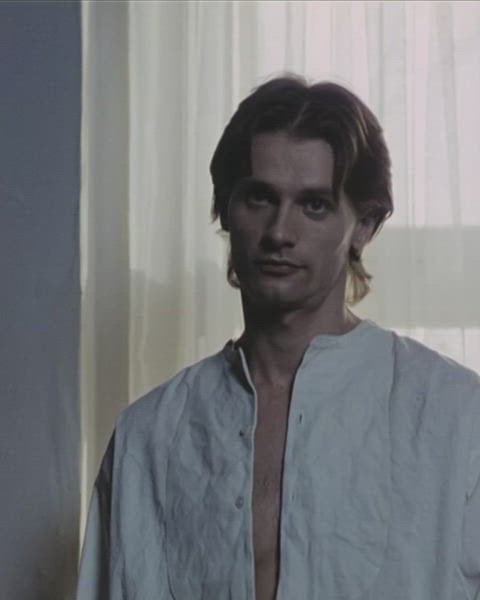 Annekathrin Burger in a nude scene from Der Rest, der bleibt (1991)