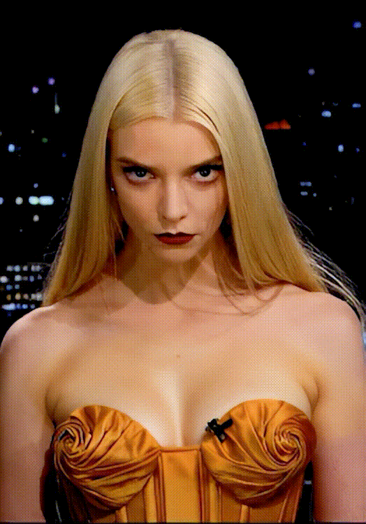 Anya Taylor-Joy Goes Wild in a Seductive Stare