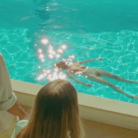 Ariane Labed in Swimming Home Nude Pussy Reveal Video