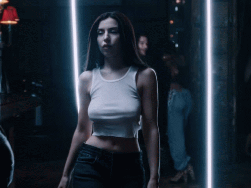 Ava Max Looks Hot in a Crop Top and Sexy Rings