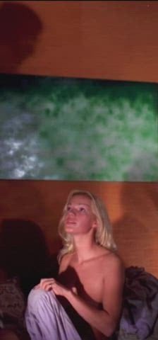 Brigitte Lahaie in The Night of the Hunted featuring a nude scene