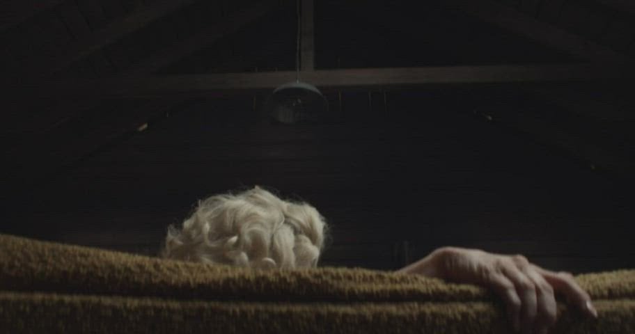 Brittany Snow in a nude scene from X (2022)