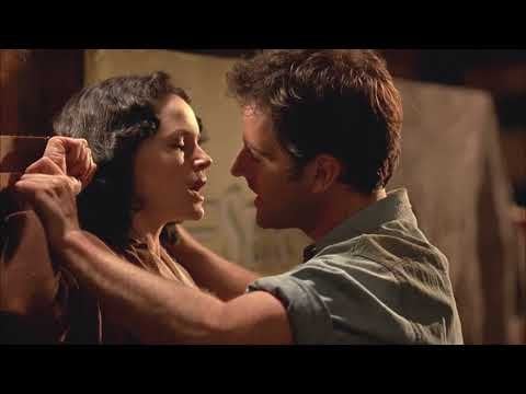 Carla Gugino’s Intense Wild Tongue Kissing Scene with Steamy Nude Moments