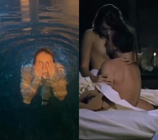 Elizabeth Hurley Strips Down for a Steamy Comparison of Clothes On and Off