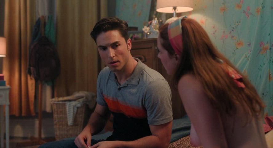 Emily Anne Corcoran’s nude scene in Overcompensating 2025
