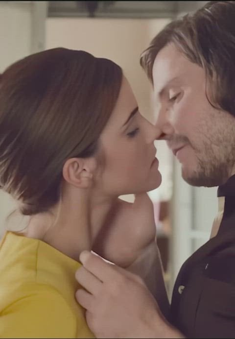 Emma Watson Goes Wild with a Steamy French Kiss