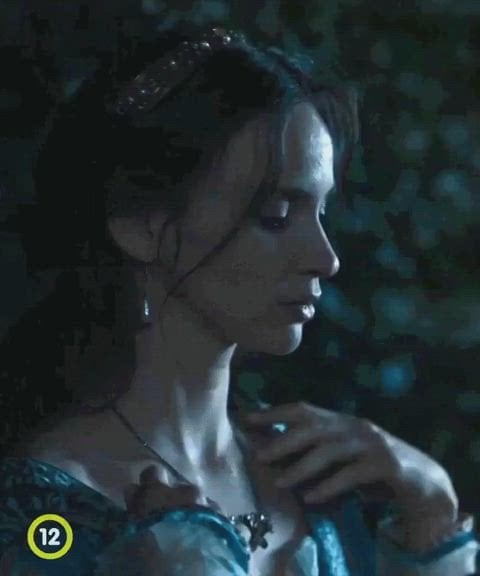 Franciska Törőcsik in a nude scene from Rise of the Raven