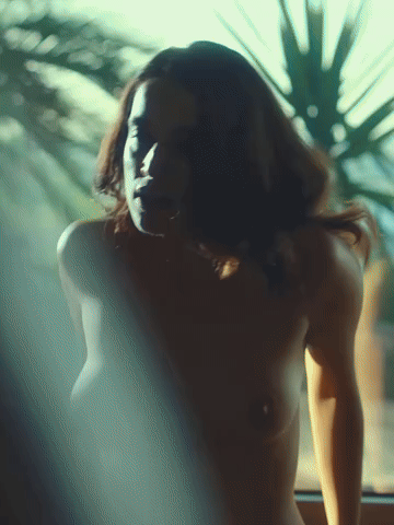 Giorgia Spinelli in a nude scene from Suburra Eterna (2023)