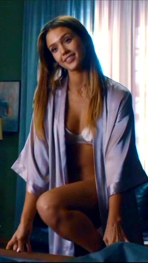 Jessica Alba Looks Hot in This Sultry NSFW Clip