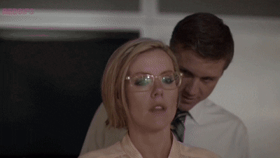 Kathleen Robertson in a nude scene from Boss (2011)