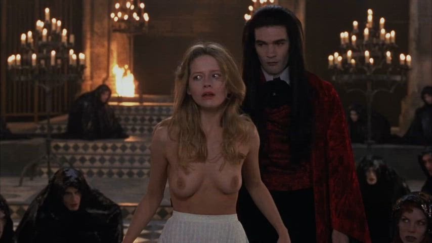 Laure Marsac sizzles in a seductive nude scene in Interview with the Vampire (1994)