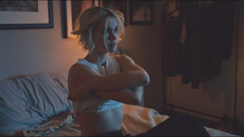 Maia Mitchell in a steamy nude scene from ‘No Way Out’