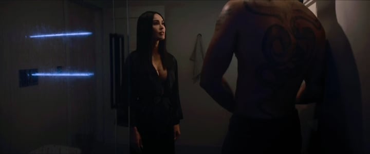 Megan Fox in a tantalizing nude scene in Subservience