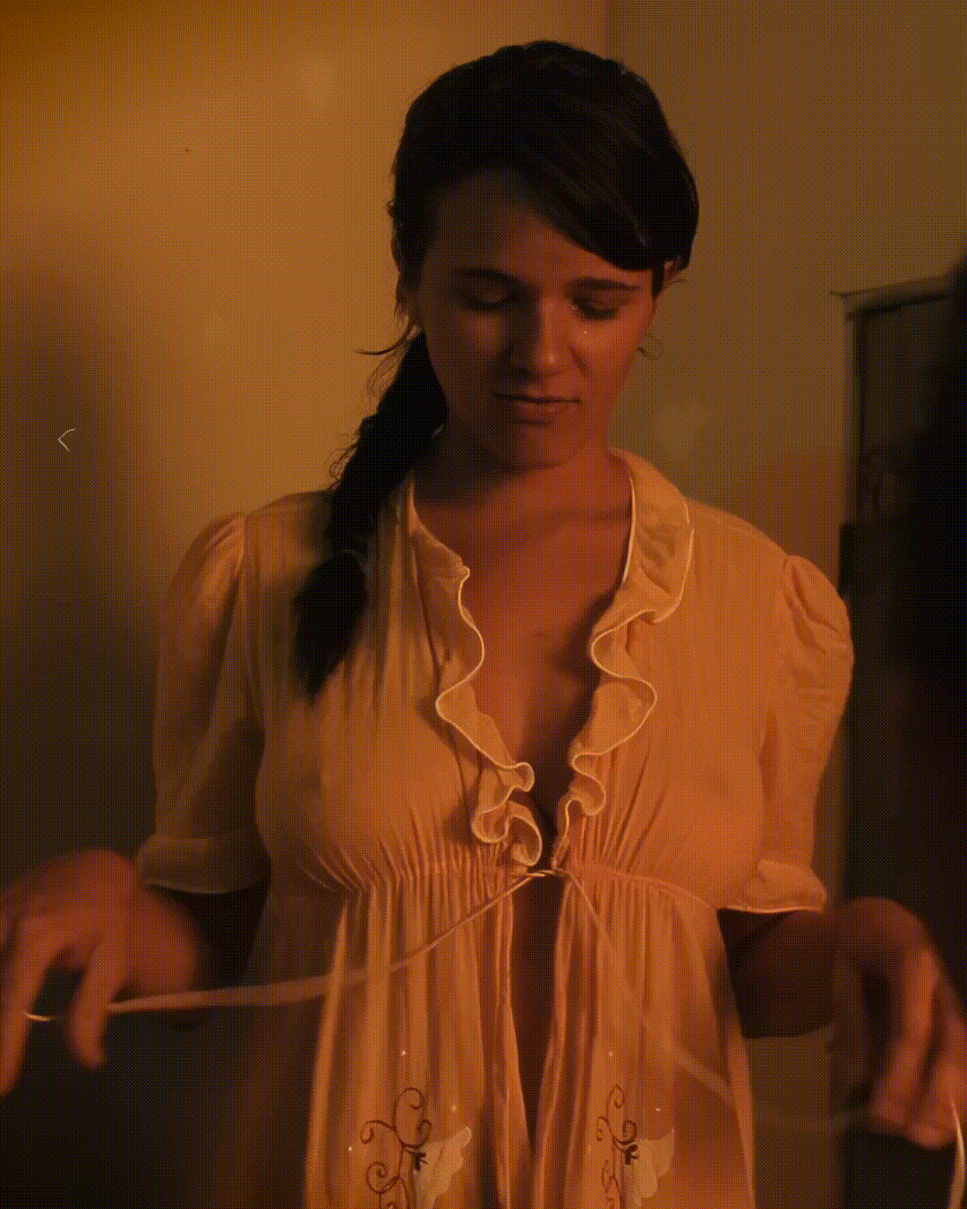 Milena Bessa Strips Down in a Steamy Comparison Between Dressed and Undressed