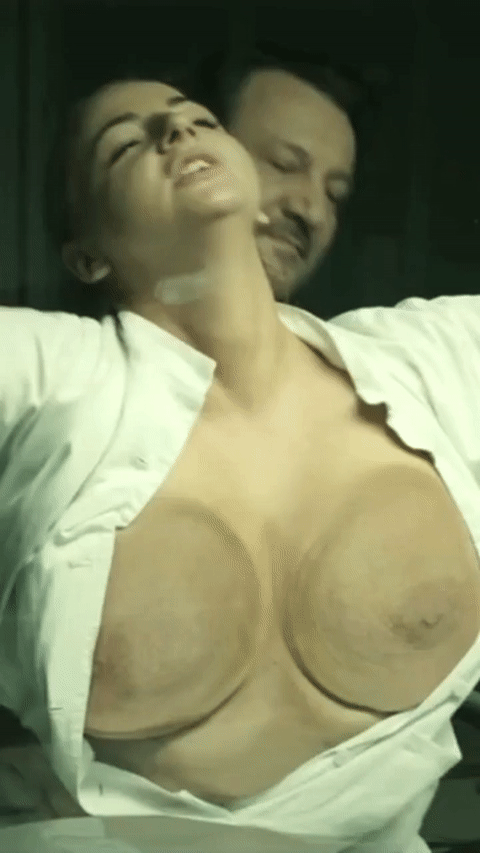 Monika Dorota in a nude scene from The Mighty Angel (2014)