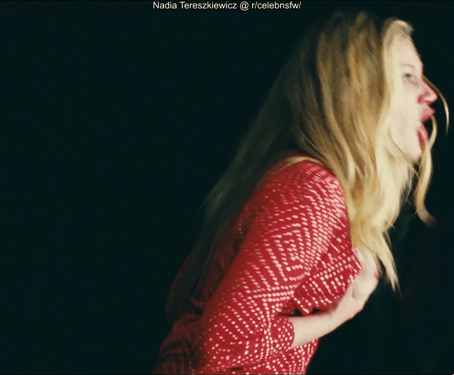 Nadia Tereszkiewicz in a nude scene from Forever Young (2022)