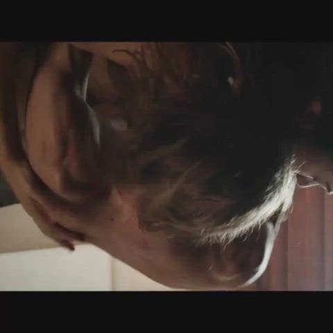 Natalie in a nude scene in Galloping Minds (2015)