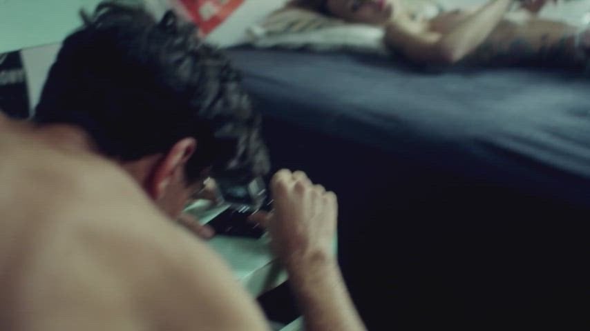 Nataly Beck’s nude scene in Sex Cowboys (2016)