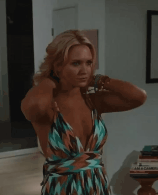 Nicky Whelan Shows Off Her Hot Body in Sultry “With Clothes On” vs “With Clothes Off” Clip