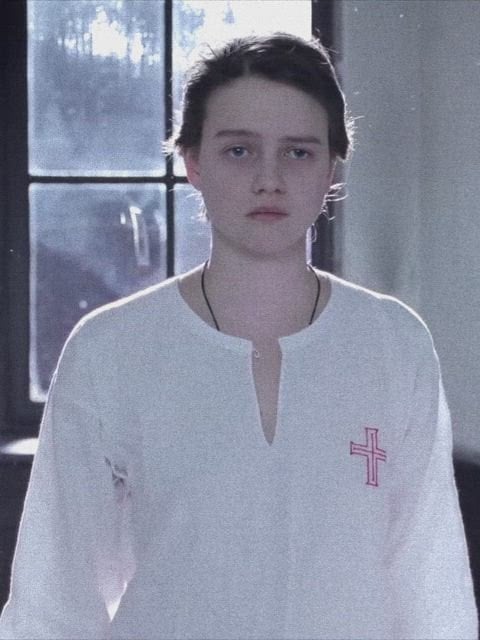 Pauline Etienne Hot and Sexy Transformation in The Nun 2013 with Clothes On and Off