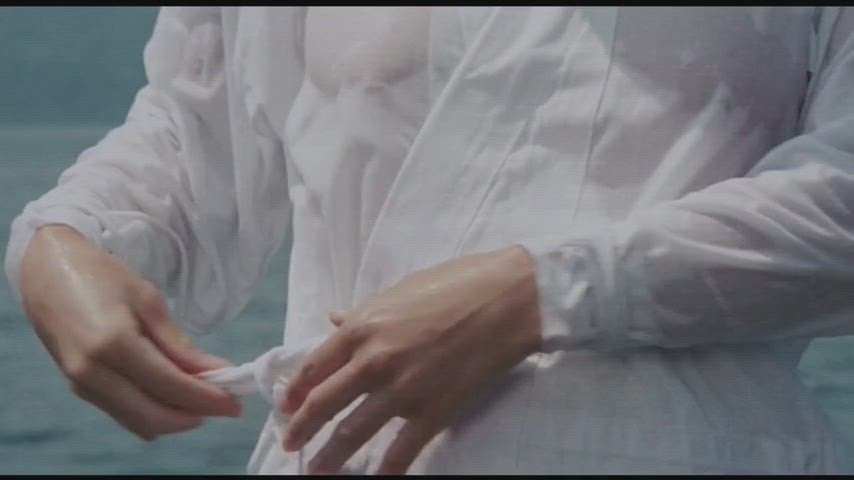Reiko Ike Strips Down in a Steamy Comparison of With Clothes On vs Off