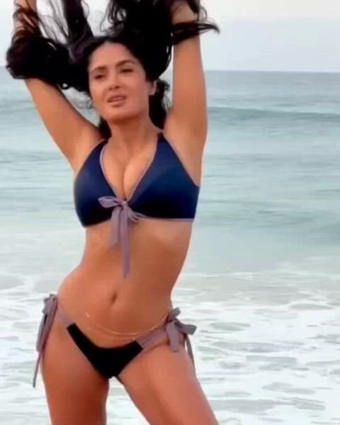 Salma Hayek Goes Wild in a Sexy Scandalous Shoot