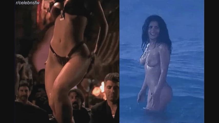 Salma Hayek Strips Down from Classy to Sultry in a Hot and Sexy Transformation