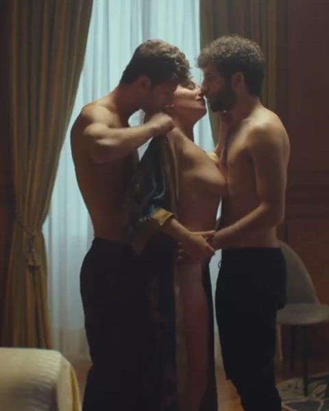 Sara Ricci in a nude scene from La Santa Piccola (2021)