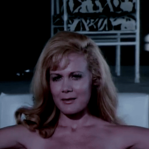 Sheila Leighton in a nude scene from Girls Are for Loving (1973)