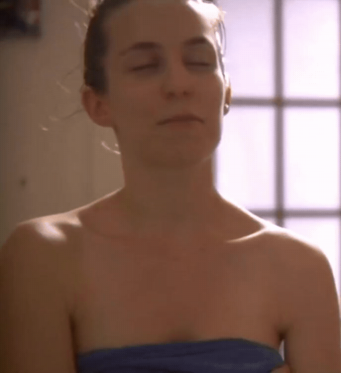 Sophia Takal in a nude scene from Gabi on the Roof in July (2010)
