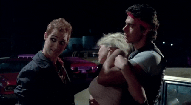 Suzee Slater’s nude scene in Savage Streets (1984)