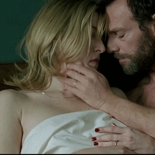 Valeria Bruni Tedeschi in a nude scene from Five Times Two (2004)