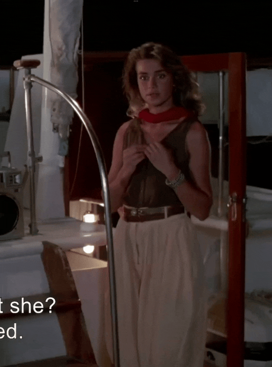 Valerie Kaprisky’s nude scene in L’annee des meduses (1984)