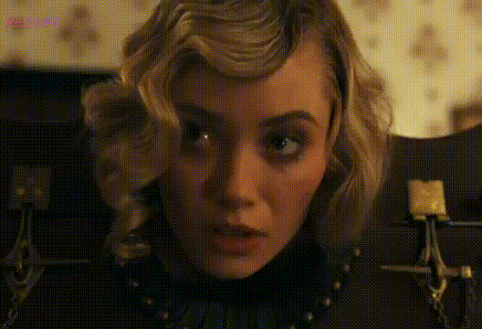 Virginia Gardner and Madison Elise Rogers in a nude scene from 1923 (2025)