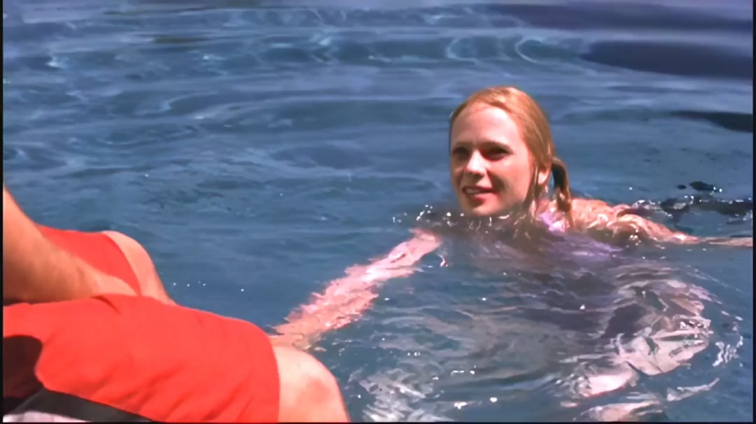 Amanda Peet & Robert Downey Jr. in a steamy sex scene from Whatever We Do (2003)