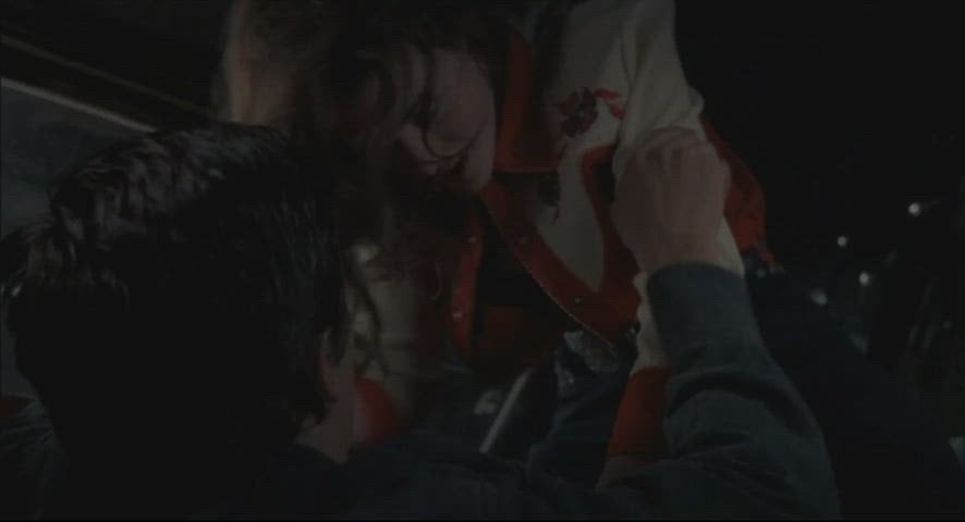 Anne Hathaway and Michelle Williams heat things up in a steamy nude scene from Brokeback Mountain (2005).