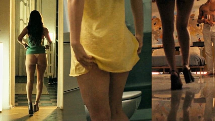 Ivana Baquero in a Nude Scene from La viuda negra (2025)