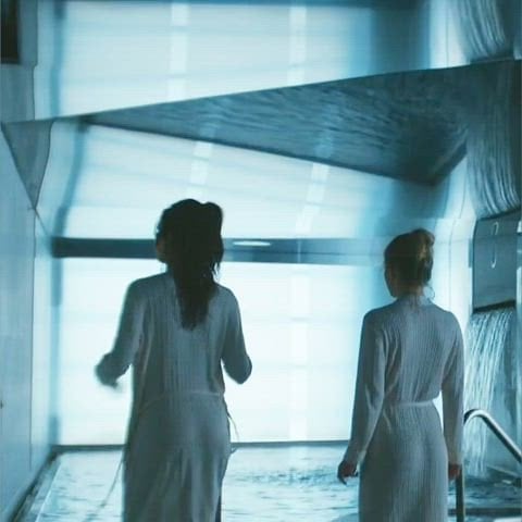 Natasha Liu Bordizzo’s nude scene in ‘The Voyeurs’ (2021)