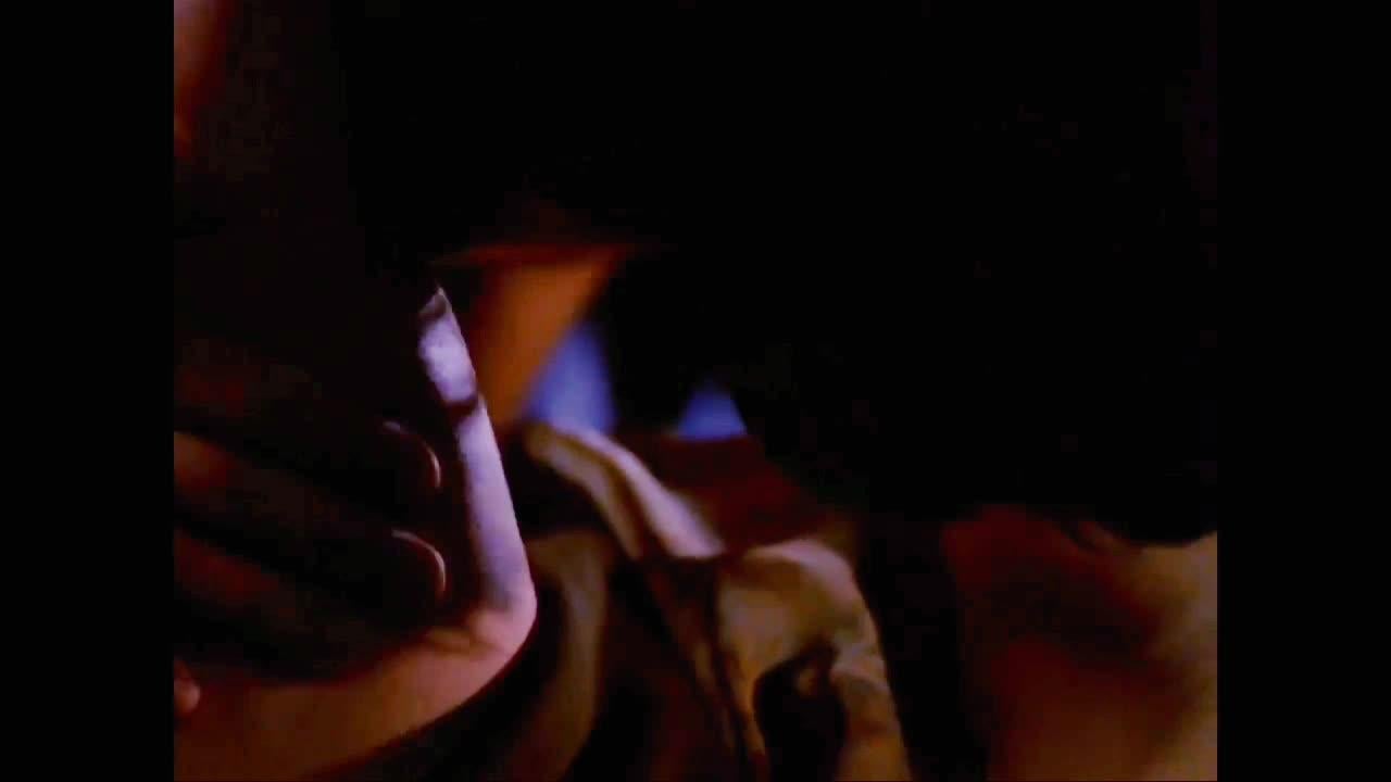 Ana Paula Arósio in a nude scene from Mulher (1998)