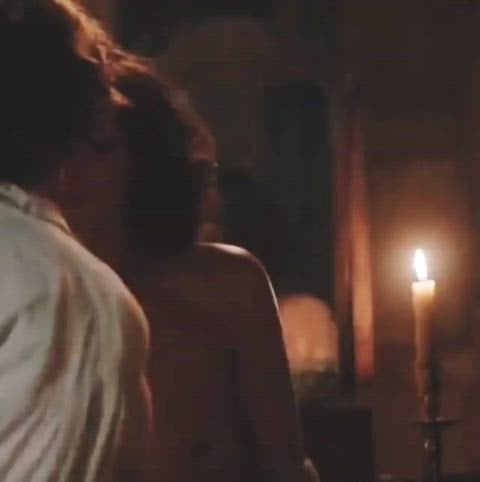 Caitriona Balfe in a Nude Scene from Outlander Season 1 Episode 9