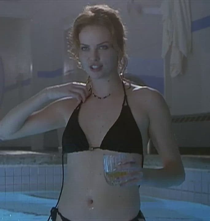 Charlize Theron in a Sexy Scene from Reindeer Games