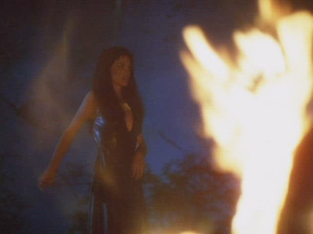 Elisabeth Brooks in a nude scene from The Howling (1981)