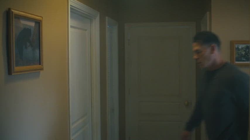 Elliot Frances Flynn in a nude scene from Peacemaker Season 2 Episode 2 (2025)