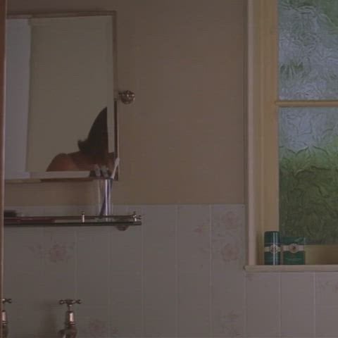 Irène Jacob in a nude scene from Incognito (1997)