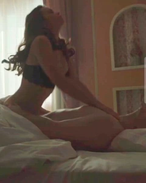 Irina Kryuchkova in a nude scene from Podslushano v Rybinske (2024)