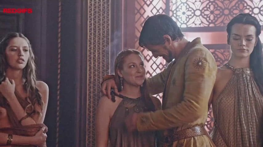 Josephine Gillan in a nude scene from Game of Thrones Season 4 Episode 1