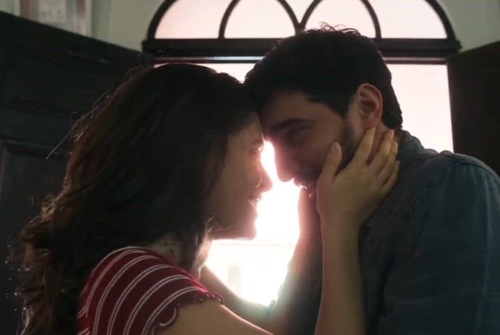 Julia Dalavia in a steamy sex scene in Orphans of a Nation