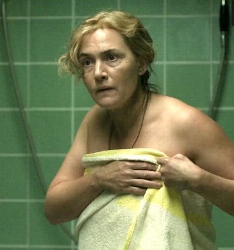 Kate Winslet in a nude scene from Lee (2023)